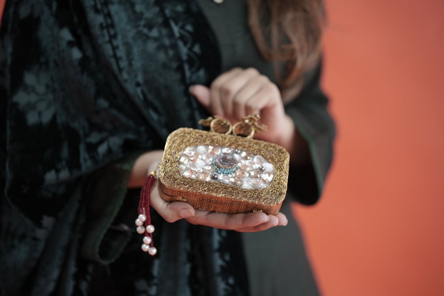 Sheesh Mahal Mini clutch