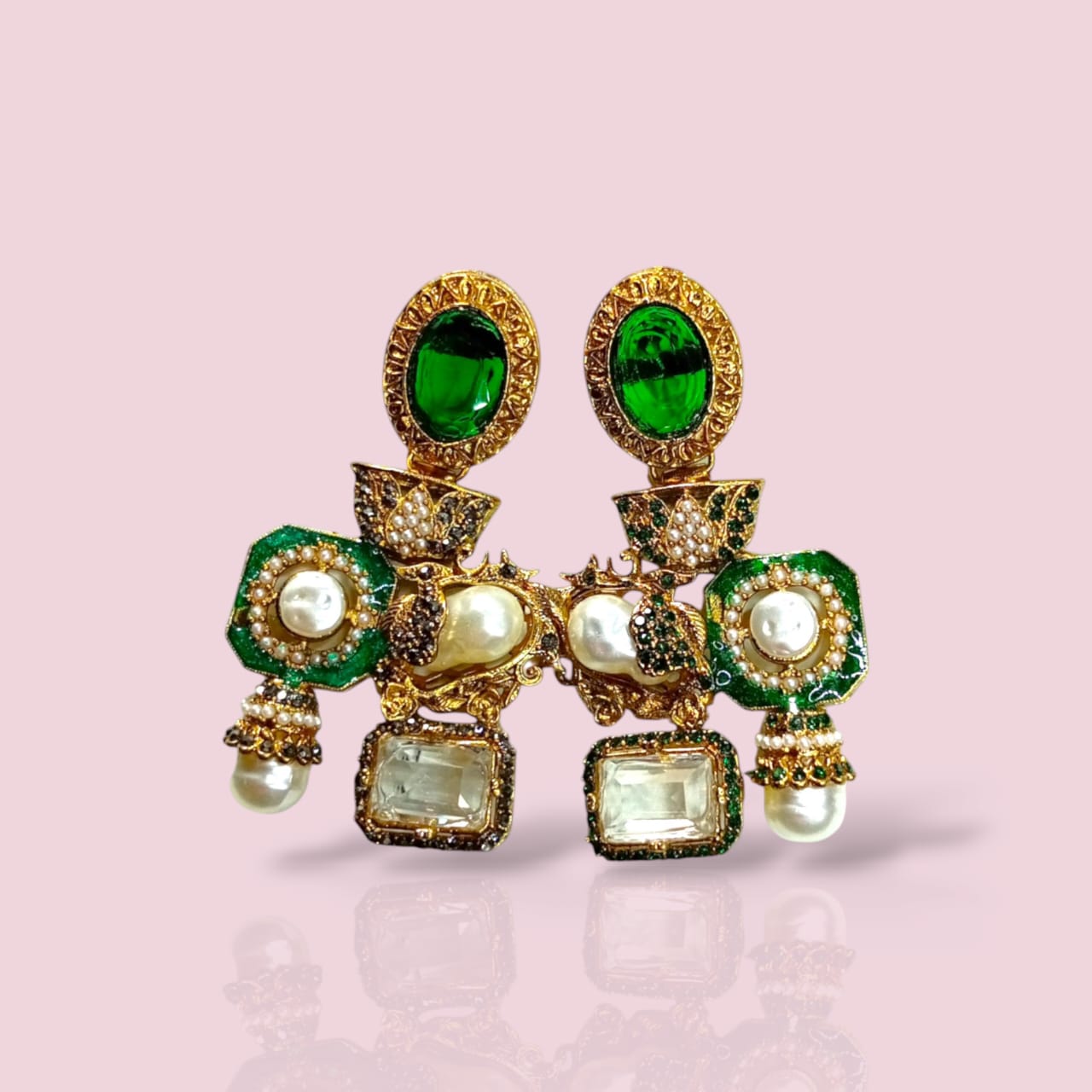 pearl earrings