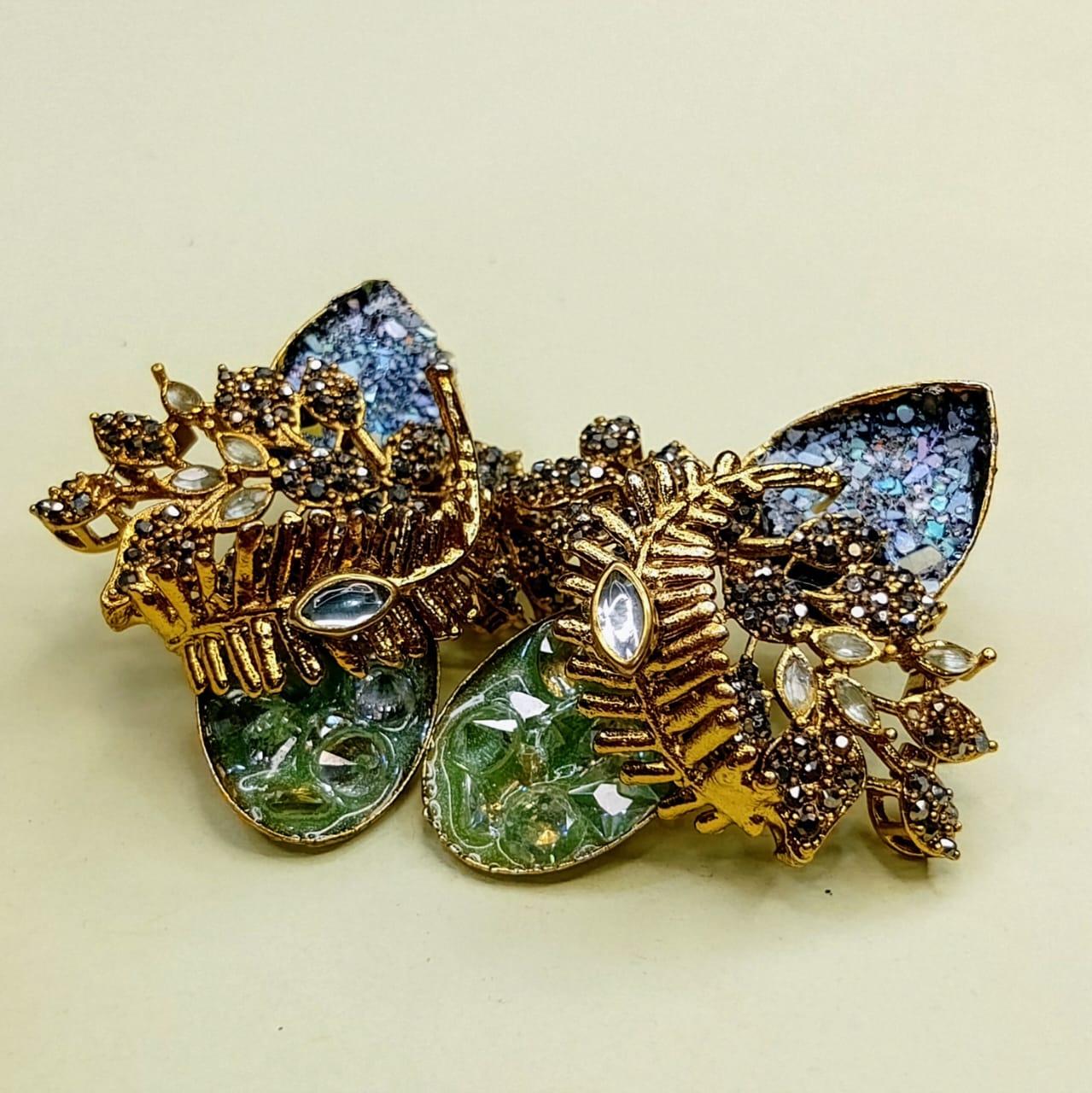 Floral Stud Earrings – Cherry Blossom Enamel Design