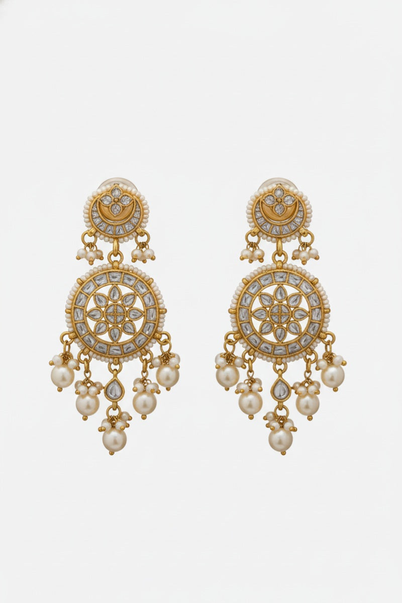 Pachi Kundan Bridal Choker Set