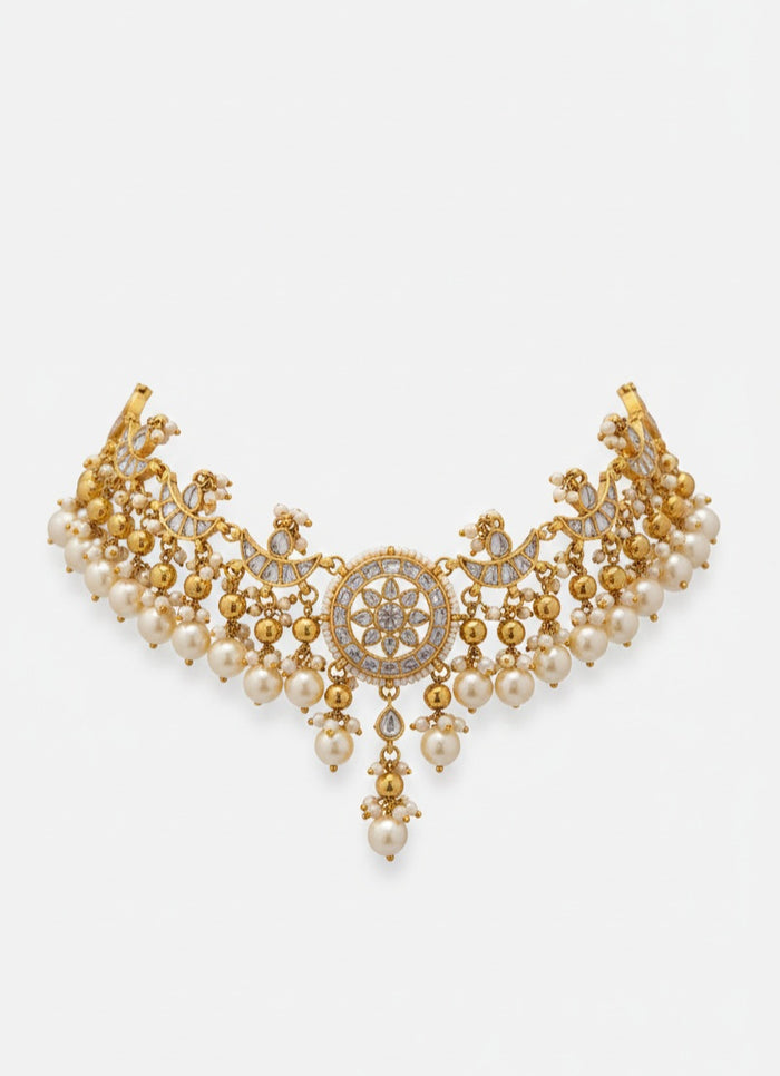 Pachi Kundan Bridal Choker Set