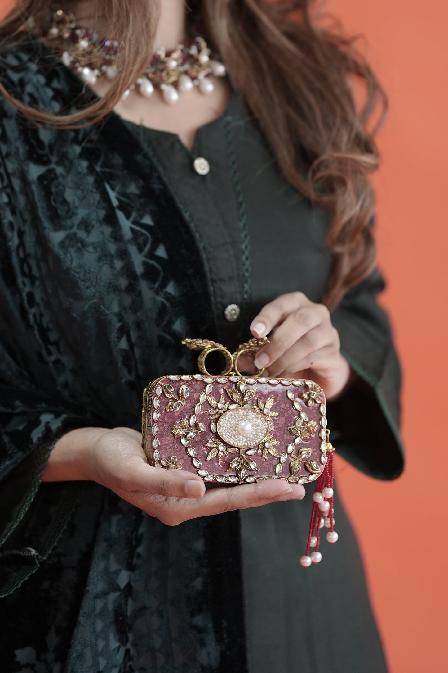 Sheesh Mahal Mini clutch