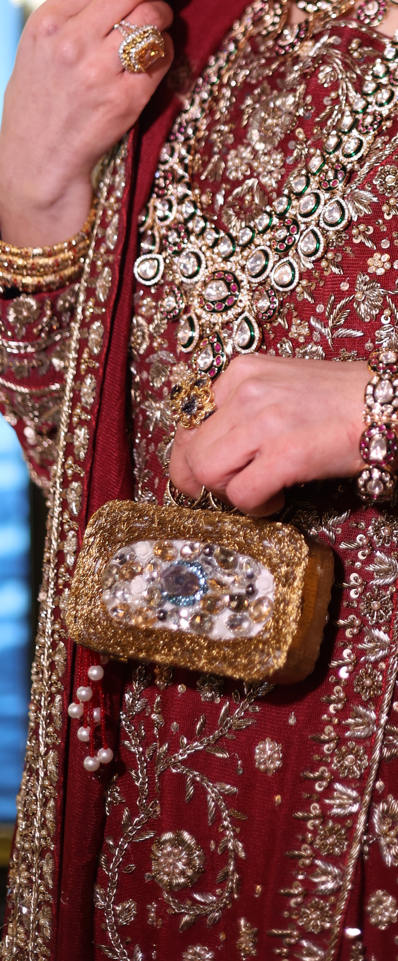 Sheesh Mahal Mini clutch