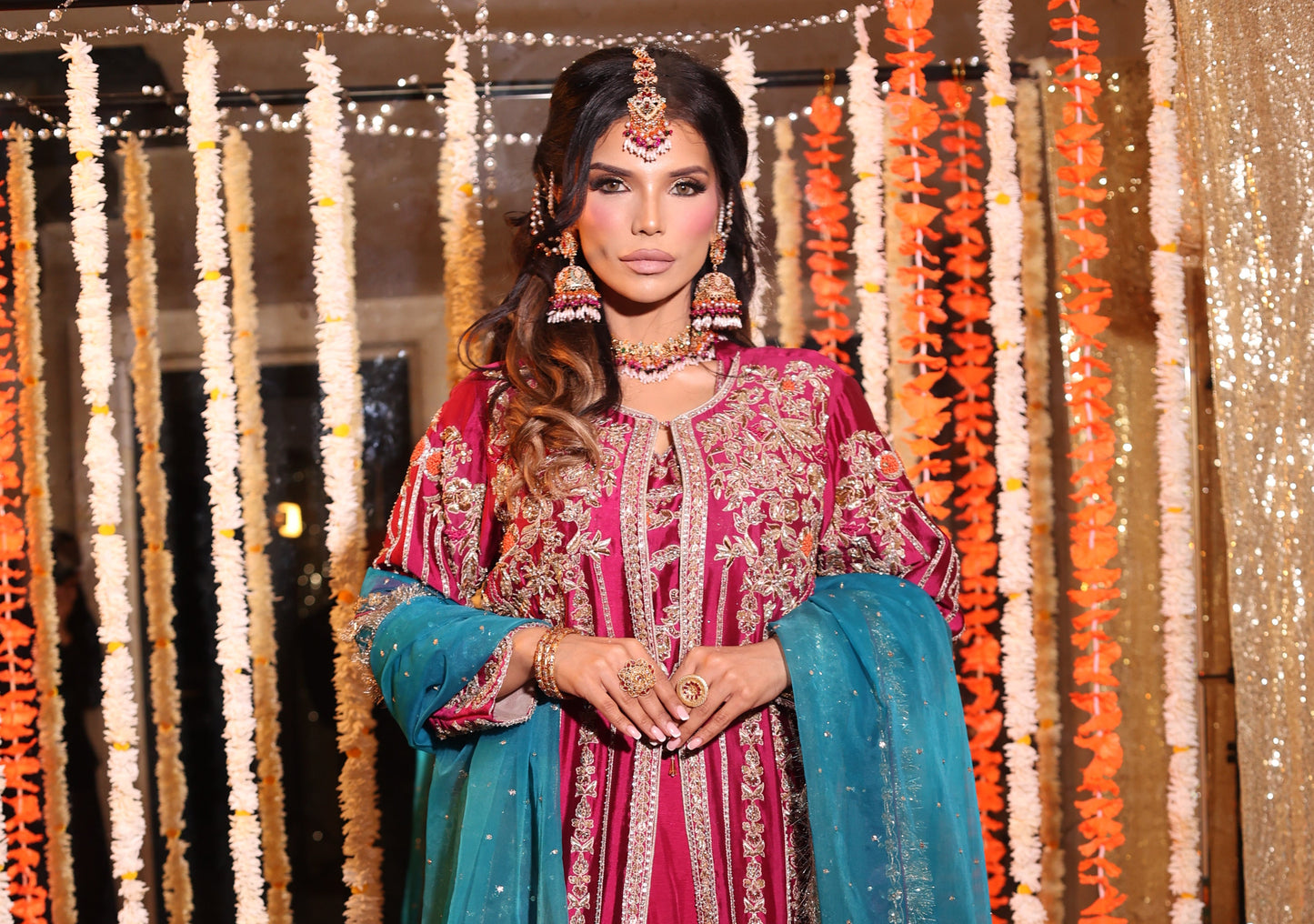 Kiran Nauratan Bridal Set