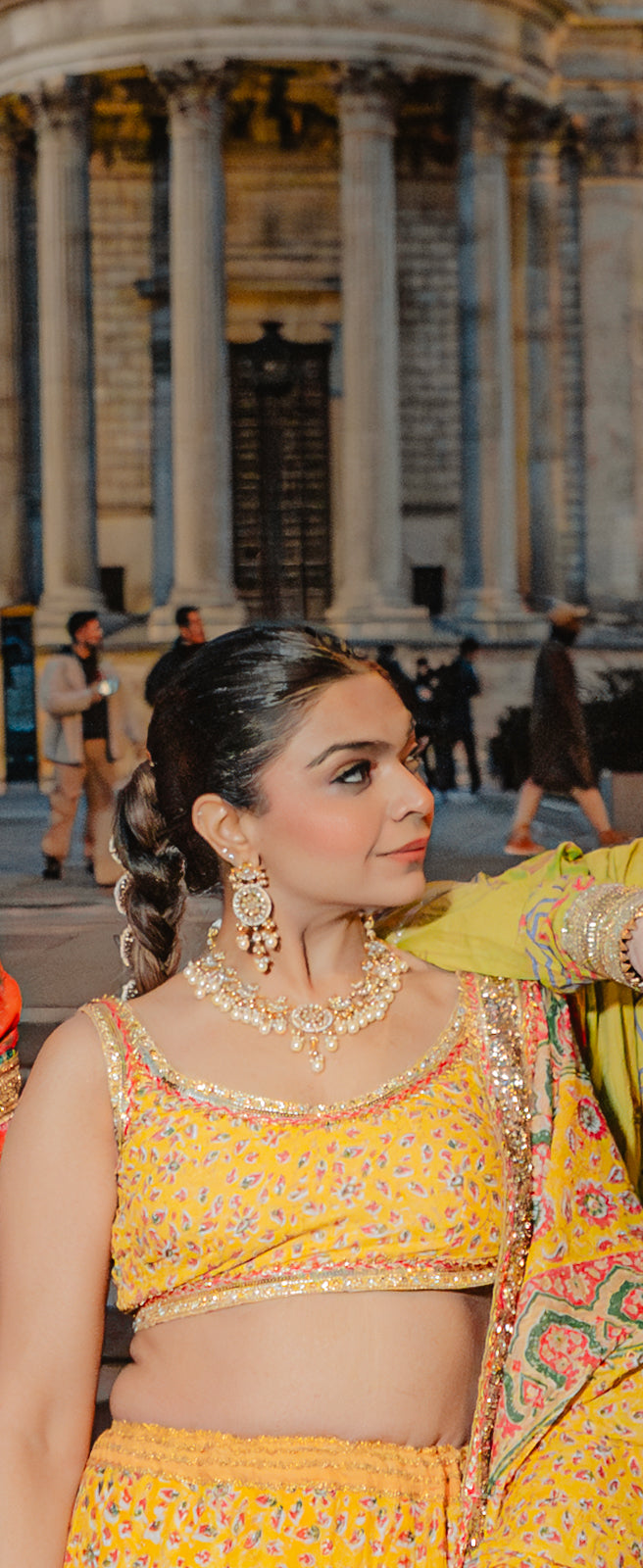 Pachi Kundan Bridal Choker Set