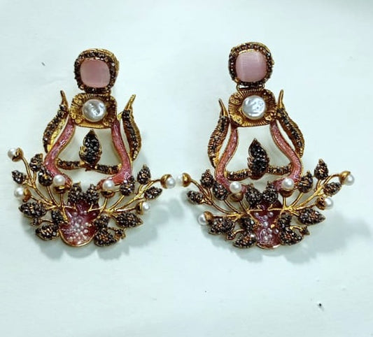 Pink Stud earrings