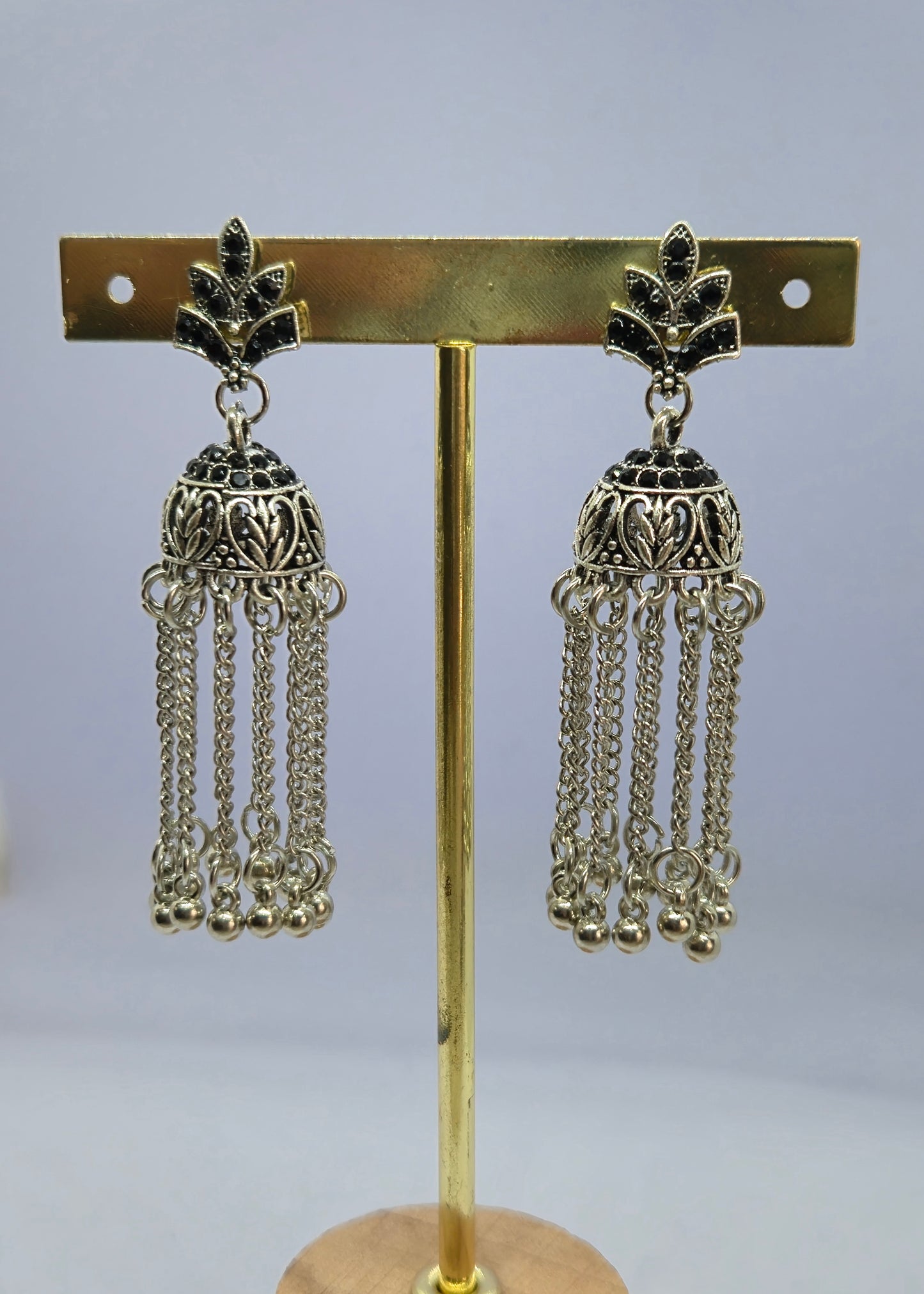 The Cascade Tassel Jhumka