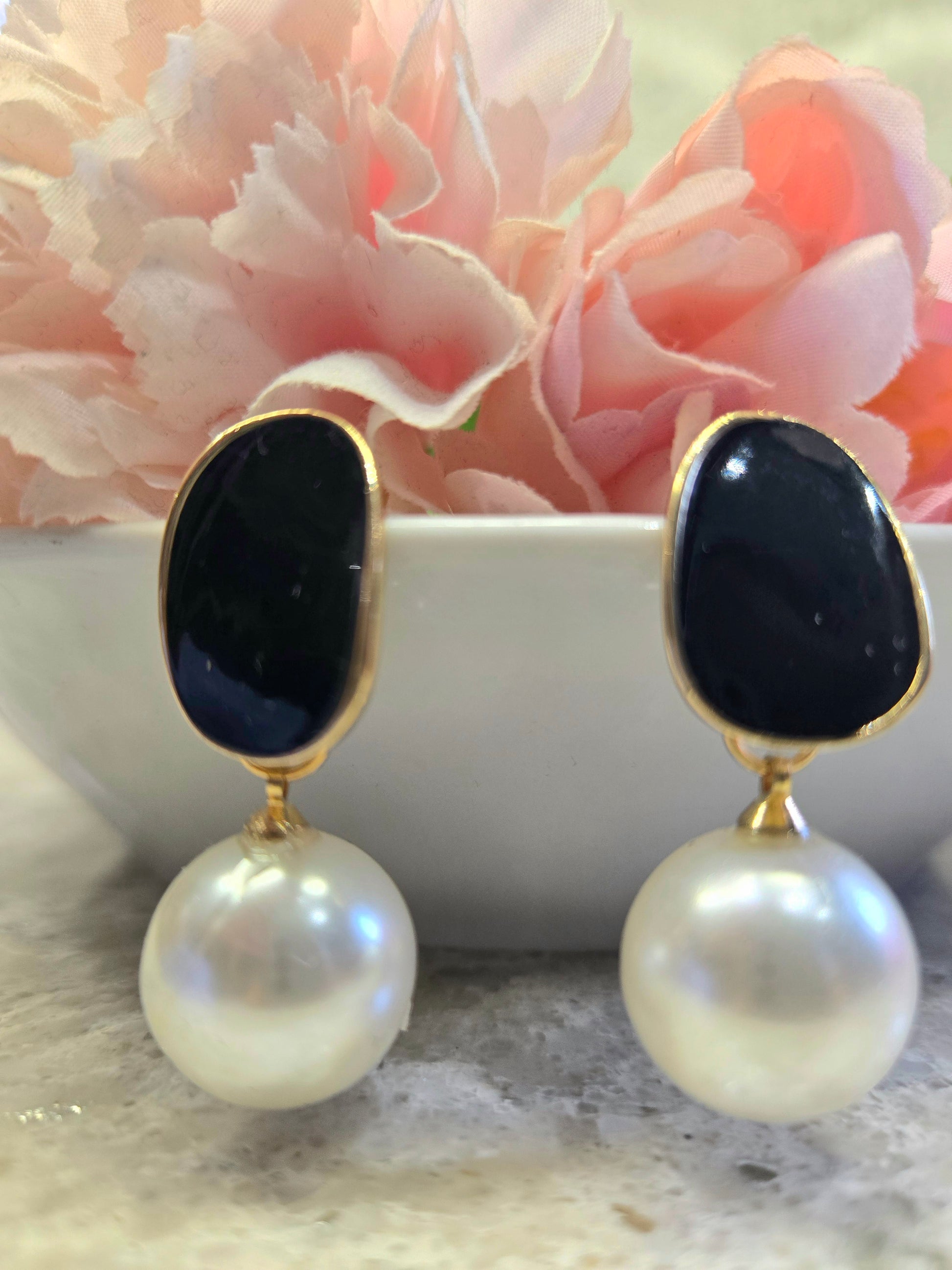Eclipse Drop Earrings 
