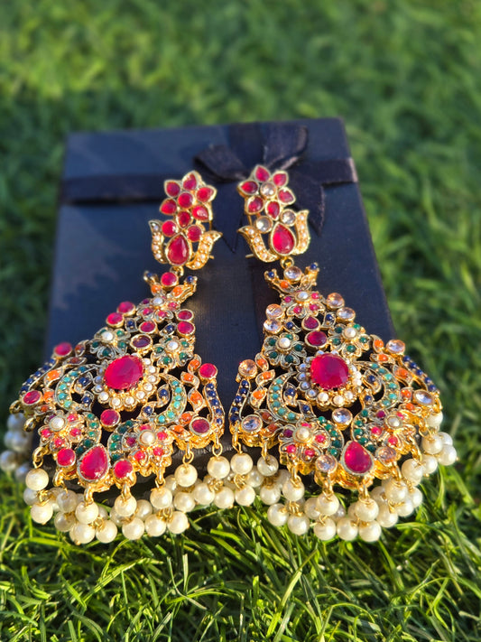 Tiered Drop Earrings