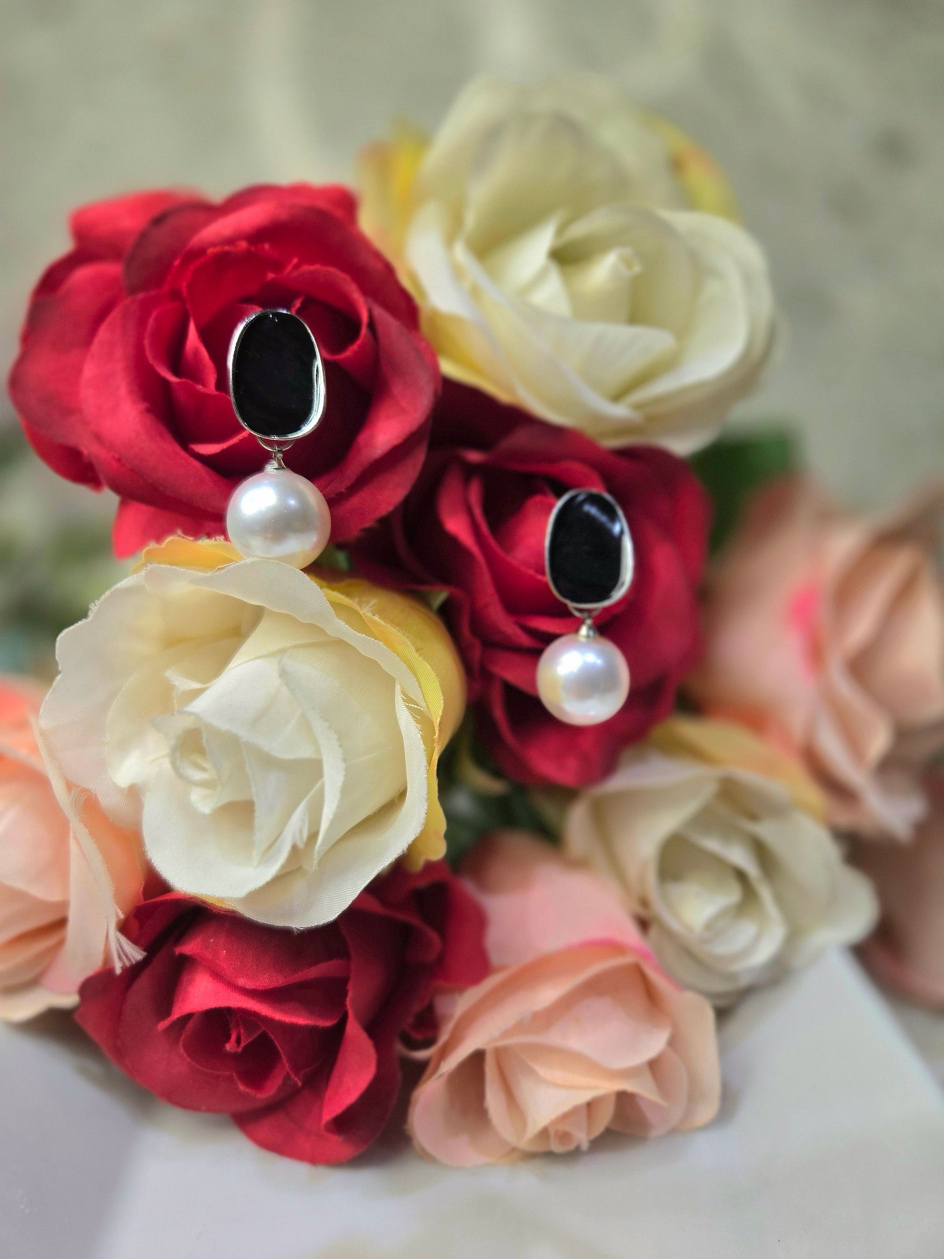 Eclipse Drop Earrings