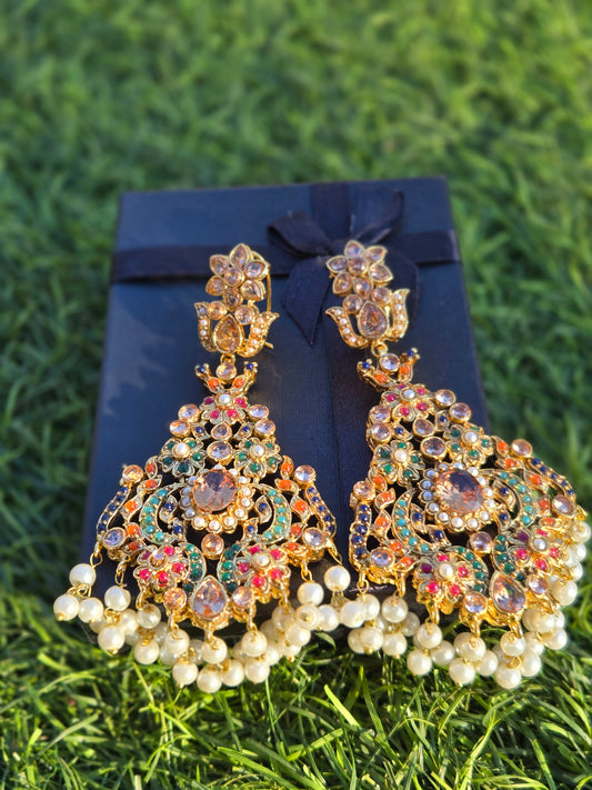 Meherbaan | Jadau ethnic earrings