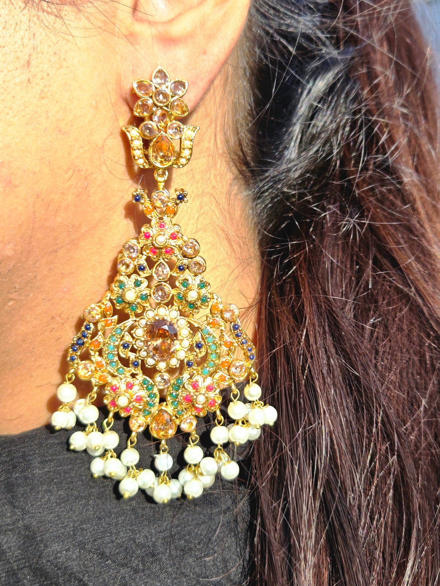 Meherbaan | Jadau ethnic earrings