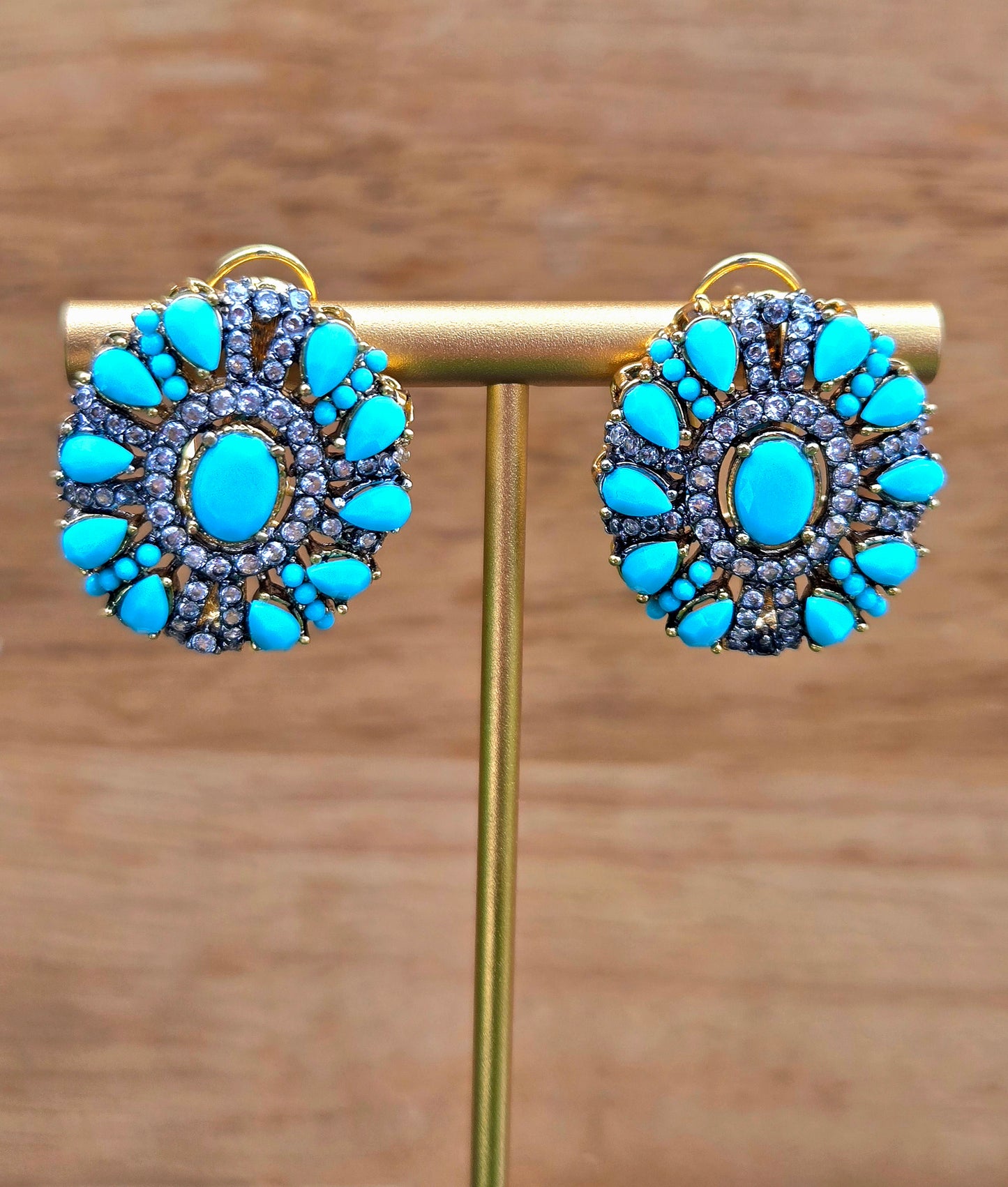 Cluster Stud Earrings