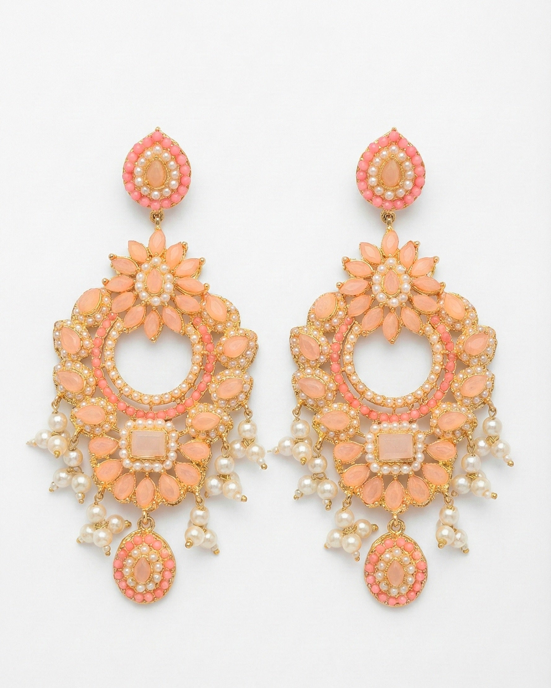 Floral Statement Earrings