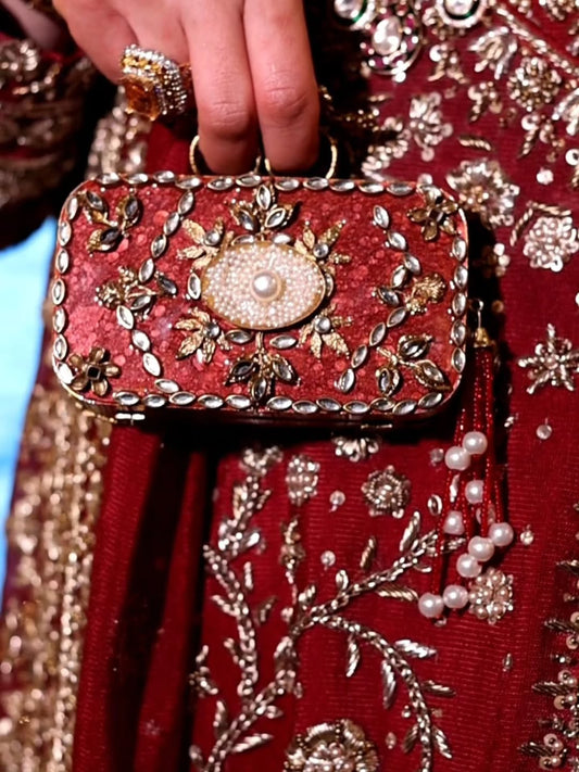 Sheesh Mahal Mini clutch