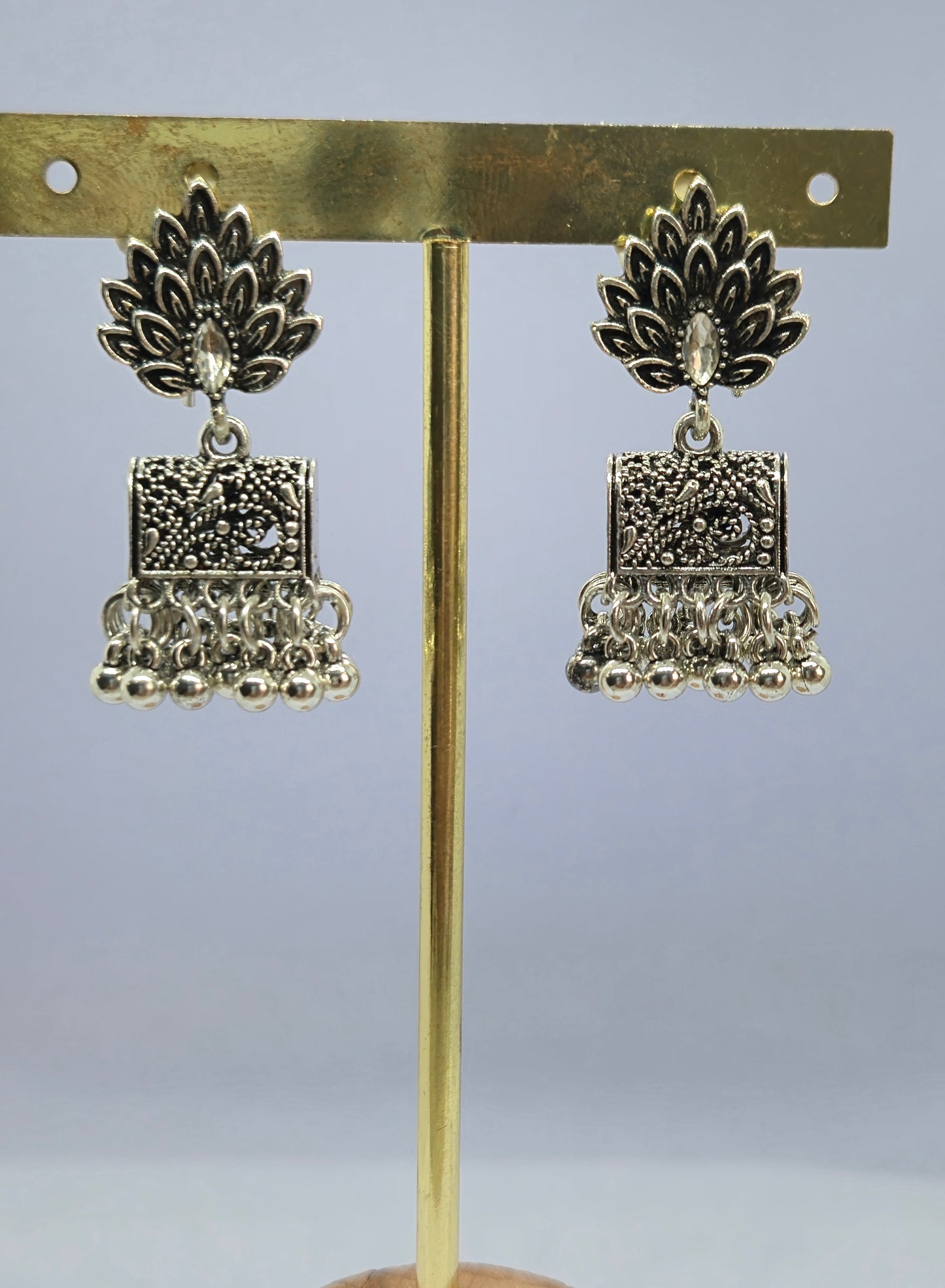 The Regal Square Jhumka